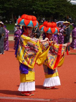 北谷の大綱引き　（Ⅰ）