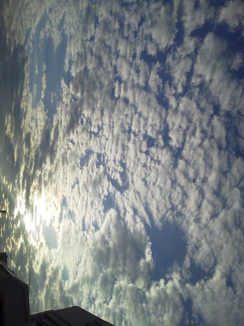 今日の空！