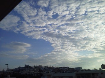 今日の空！