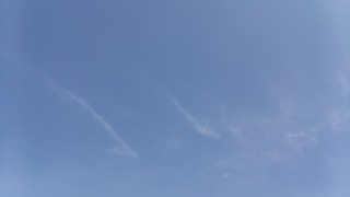 今日の空！