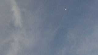 昨日の月と今日の太陽！