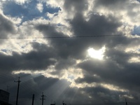 今日の空！ 2016/12/25 09:08:22