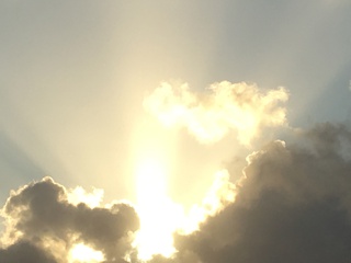 今日の空