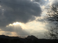 今日の空 2017/01/22 16:56:15