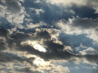 今日の空 2016/12/31 09:03:10