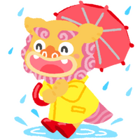 梅雨なのに晴れましたね