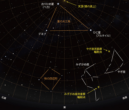 みずがめ座流星群 キラキラ おうちカフェ