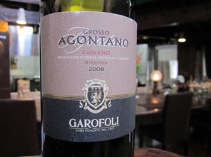 グロッソ・アゴンターノ　コーネロ　DOCG リゼルヴァ  2008