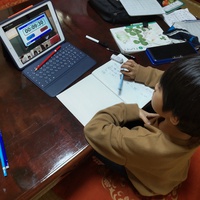 孫ちゃん  オンライン授業 2022/01/14 11:16:31