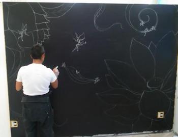 壁画＆フライヤー作成☆