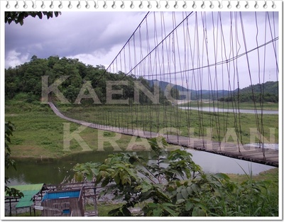 吊り橋 in ケーンクラチャン国立公園
