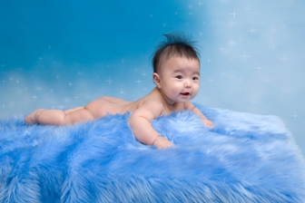 れんくん１００日写真