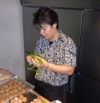 仕込中?