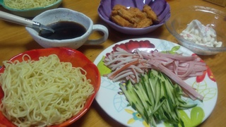 今日のお夕飯は・・・。