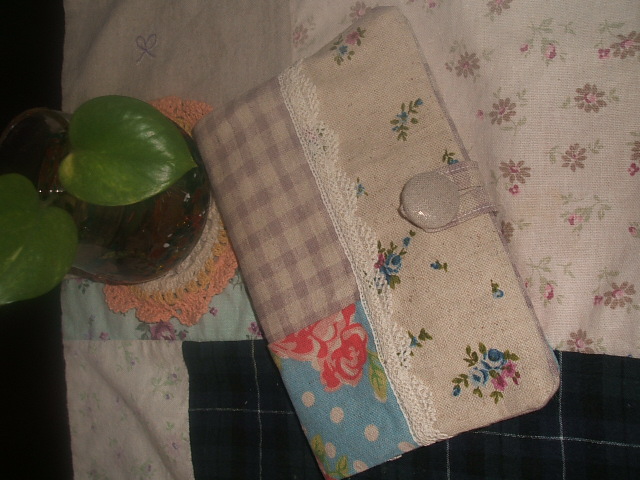 初投稿♪ハンドメイド☆通帳ケース