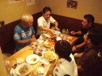 練習試合後の懇親会 2012/05/23 03:09:35
