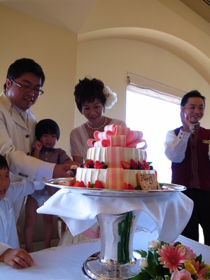 ホテルアリビラでの結婚式♪