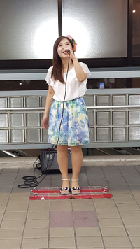 久しぶりの新浦安ストリートライブは 2015/07/11 13:47:54
