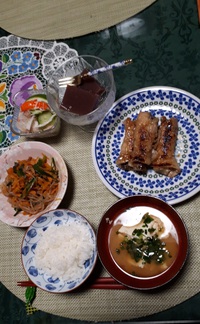 今日の夕食は・・ 2020/06/13 21:47:40