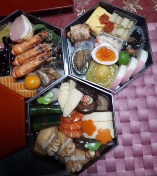 我家のお正月（おせち）