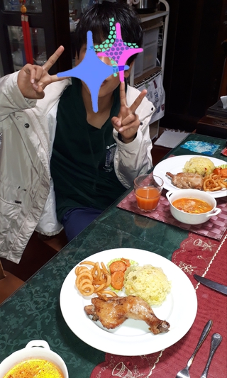 一足早いミニクリスマスパーティ