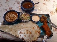 インドカレー店で美味しすぎる独りランチ 2024/02/13 21:49:07