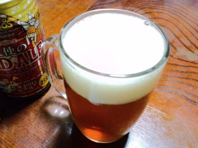 ヘリオス　 天使のレッドエール（ビール）を飲んでみた♪