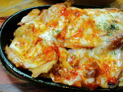 居酒屋にて激辛ソースを出してくる店長