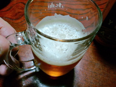 夜な夜なﾋﾞｰﾙを飲んでます♪