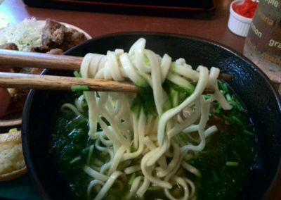 北谷町　すばcafe Rinkul (沖縄そばカフェ）