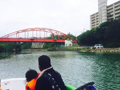 比謝川探検！