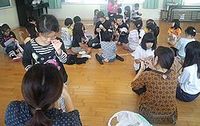 指編みマフラー♪・・・編んでます～ 2013/02/26 21:34:51