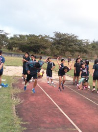 陸上大会に向けて！ 2014/10/28 10:17:52