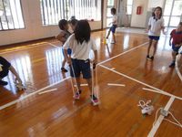にこにこ教室★障害物リレー☆