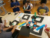 にこにこ教室★四面パズル作り★