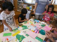にこにこ教室★飛び出すカード作り（敬老の日）★ 2013/09/12 13:55:57