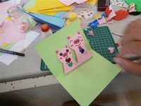 にこにこ教室★飛び出すカード作り（敬老の日）★