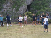 知念小学校５年生と交流会