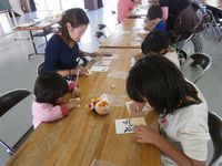 にこにこ教室★押し花年賀はがき作り★
