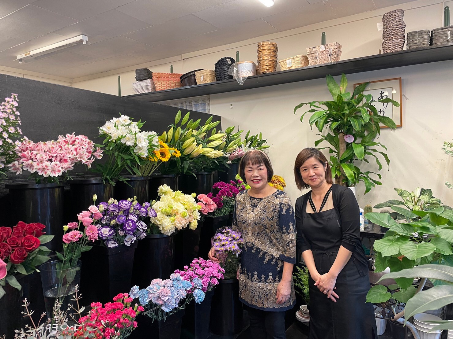 昭和制作 社員ブログ2:昭和制作 御用達のお花屋さん「フラワーショップ