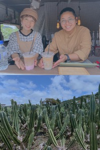 ラテが超美味しい♡南城市にあるサボテン畑の中の隣にある「珈琲バルepl (イプル)」さんへ行ってきました！