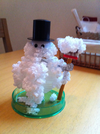 雪だるま。