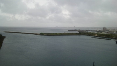 台風の影響