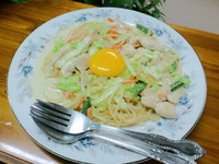 プロの料理人のパスタ♪ 2012/06/30 14:44:18