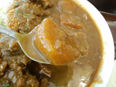 嘉手納町 沖縄そば みよ家のカレー♪