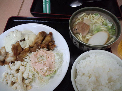 チキン南蛮 そばセット