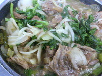 セロリとソーキ 2012/12/30 17:03:50