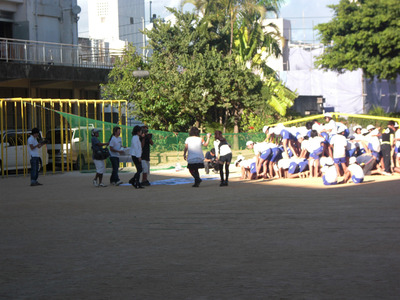 １１．６　ラフピーロケin 天妃小学校