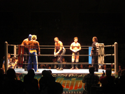 1月22日新日本プロレス in 県立武道館の観戦報告