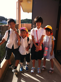 終了式と、潮平幼稚園小学校最後の日 2012/07/26 13:02:48